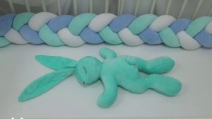 Анонс. Как сшить  зайку засыпайку своими руками + выкройка. Sleepy Bunny