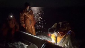 Рыбный промысел у Восточно-Сибирского моря.