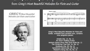Grieg's "Gratitude" (Op. 62, No. 2) for flute and guitar