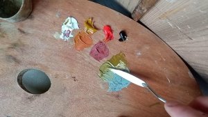 Какие масляные краски нужны для живописи маслом?Четыре основные  краски. Художник Голубев Александр