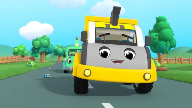 Починка сбежавшего самосвала - Сокровища из мусора!｜Гараж Геккона｜Мультики про машинки смотреть онлайн