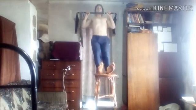 Научиться подтягиваться дома, с нуля