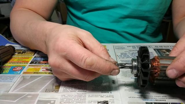 Восстановление шлицевой части ротора перфоратора (часть-2) смотреть онлайн