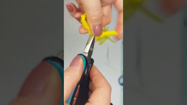 ?️МИМОЗА ?️из синельной проволоки и фоамирана                      #своимируками #8марта #втоп