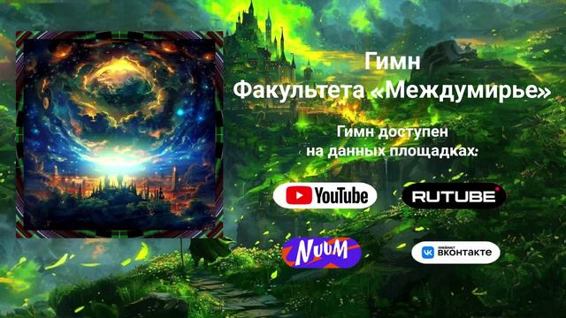 🎵Факультет «Междумирье» – Гимн | Сеньор Эбардо, Сырный Тони