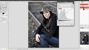 Darktable and Gimp: Editing A Portrait Quickly