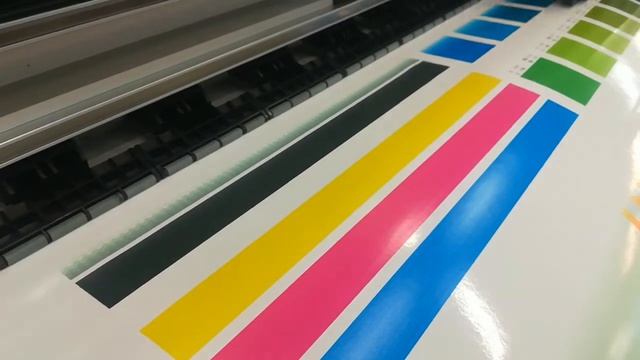 Mutoh ValueJet 1204, Ekosolvent смотреть онлайн