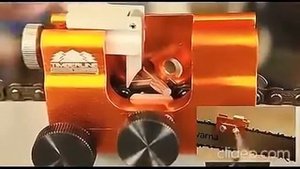 Простой и портативный переносной точильный инструмент для бензопилы.