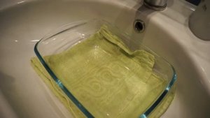 Удаляю водорастворимую канву GAMMA
