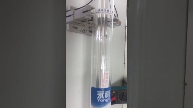 Лазерная трубка CO2 Yongli 1200-G (65 Ватт) sn 004918 смотреть онлайн