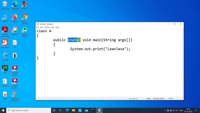 First Java Program | Java Hello World print | How to Compile & Run Java | Computer Information
