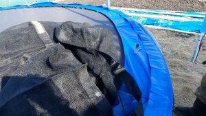 Батут Start Line 14 футов (4.27 м) с сеткой. Самостоятельная сборка на загородном участке