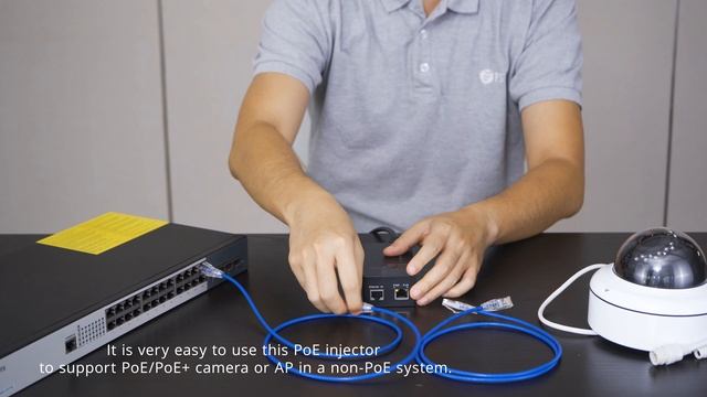 PoE Injector and PoE Splitter Cable Functions and Applications | FS смотреть онлайн