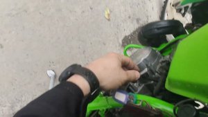 Обзор мотоцикла Kawasaki KDX200.  Review and testride