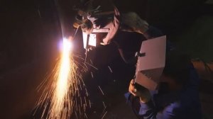 Воздушно-плазменная строжка металла