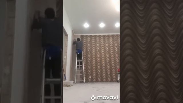 поклейка обоев , весна 2021,Липецк. смотреть онлайн