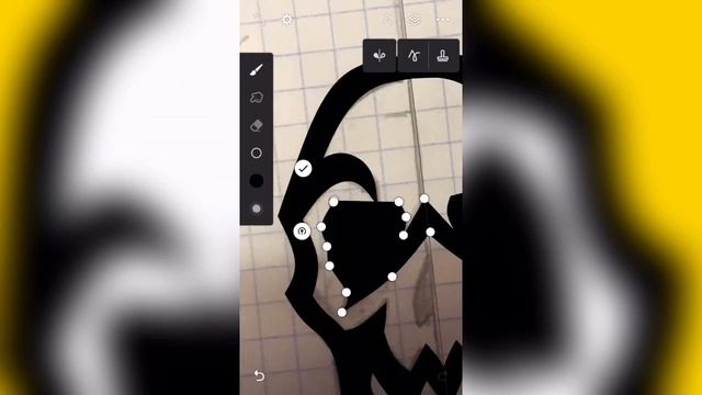 Как сделать маскот лого на телефоне| How to make mascot on the phone