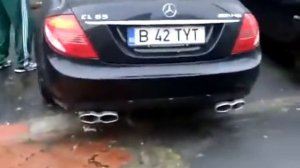 Сравнение звуков Mercedes CL 65 AMG vs BMW M6
