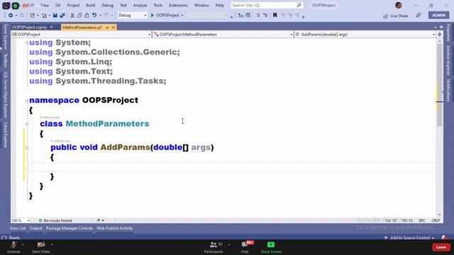 C# In Out parameter смотреть онлайн