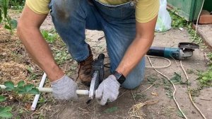 Уличный водопровод для полива сада и овощных грядок