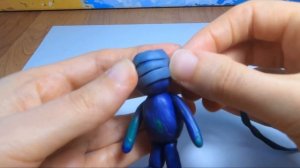 Слепим из пластилина Мумию из Египта/Видео лепка