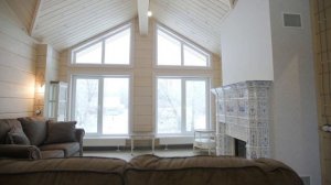 ОДНОЭТАЖНЫЙ ДОМ ИЗ КЛЕЕНОГО БРУСА: ОБЗОР ПРОЕКТА 100 М2 С ИНТЕРЬЕРОМ В СТИЛЕ "ПРОВАНС" //АПС ДСК