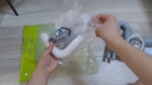 Компактный Сифон для кухонной мойки Prevex P-loc, с выпуском DN114 и трубой 40/50 PL1-D9C45-SANT-01