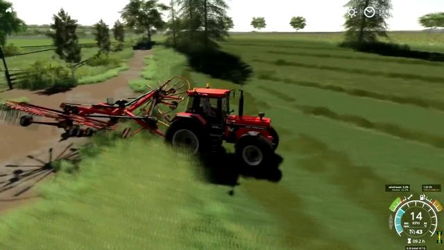 Spraying herbicide, mowing grass, making & wrapping grass bales | Tymonkowo Farm | FS 19 | ep #06 смотреть онлайн