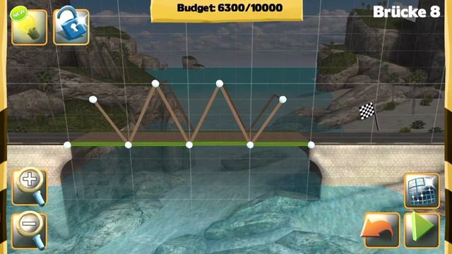 Bridge Constructor - Bridge 8 - Westlands - Walkthrough смотреть онлайн