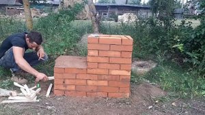 Самая простая печь для жарки шашлыка.))))