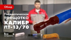 Обзор пневматической трещотки Калибр ПТ-13/70