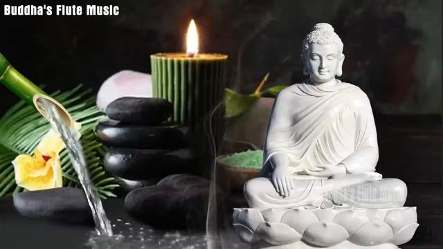 Indian Flute and Tibetan Bowls, Positive Vibrations, Cleanse Negative Energy, Yoga, Healing Music смотреть онлайн