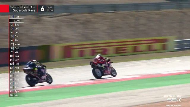 Superbike Superpole Race этап 11 (сезон 2023)