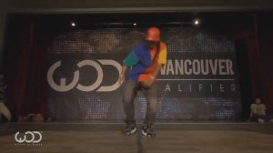 Супер танец World of Dance в Ванкувере. Парень танцует как робот.