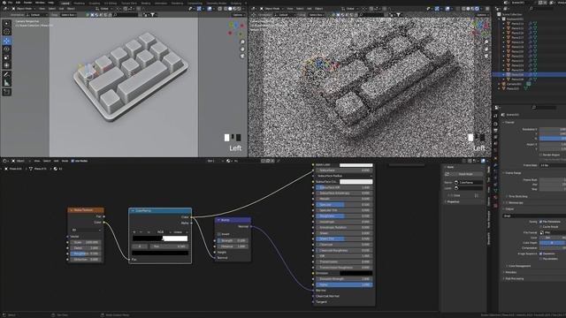 How to Create Custom Mini Keyboard in Blender