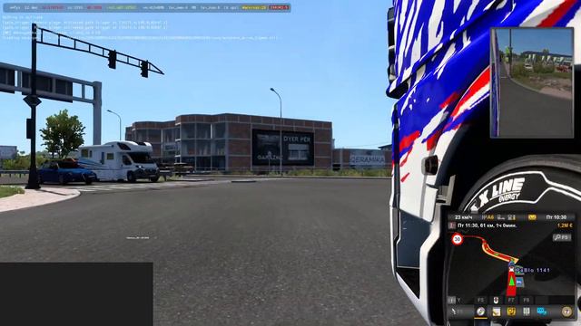 Euro truck Simulator 2 / Покатушки / ЯНДЕКС МУЗЫКА . Совместный Стрим с LuguHHa