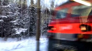 Нижегородская область из окна электрички. Осинки - 506 км / From the window of the ELECTRIC TRAIN