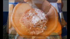 Куриные котлеты с овсяными хлопьями