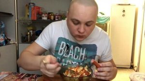 Vine video в жизни что-то происходит/ макароны пёрья сыр маасдам мукбанг MUKBANG eating show юмор