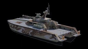 Настоящий катер-танк. Х18 Tank Boat. Antansena.