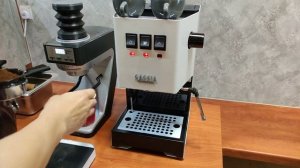 Gaggia Classic Pro with Baratza Sette 30