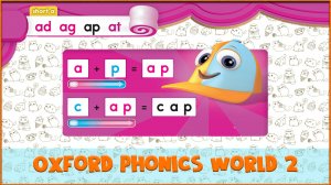 Short | ap | Oxford Phonics World 2 - Short Vowels. #7