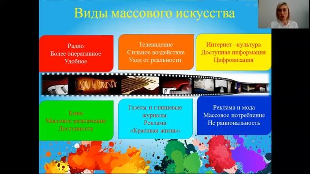 Тенденции развития современного  искусства