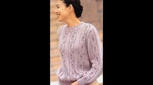 Узоры для Вязания Свитера Спицами - 2019 / Patterns for Knitting a Knit Sweater