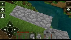 Survivalcraft 2 | Выживание на острове | #2 Мост и атака медведей