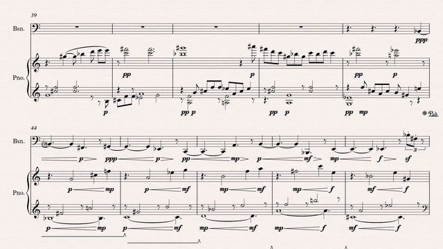 Estudio Para Compositor N°2 - Fagot y Piano смотреть онлайн