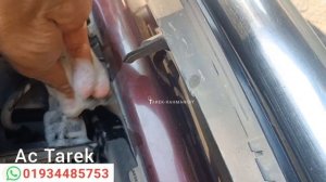 ac servicing, compressor oil, condenser receiver Drier, toyota probox,