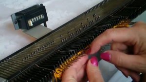 Узор для пальто на вязальной машине Нева-2