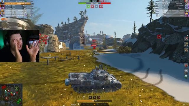 ЛУЧШИЙ СРЕДНИЙ ТАНК БЛИЦА СТАТИСТ ЗАПИСАЛ ГАЙД КАК ТАЩИТЬ В ТАНКАХ смотреть онлайн