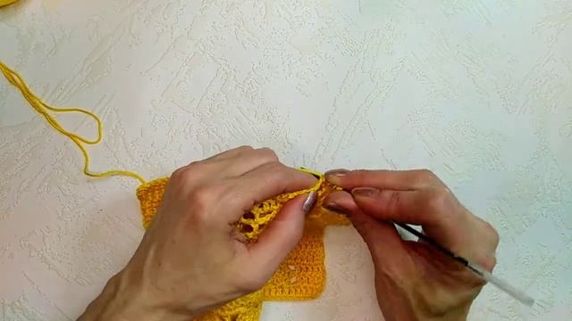 Вязание крючком, схема крючком, вязаная сумка, авоська смотреть онлайн